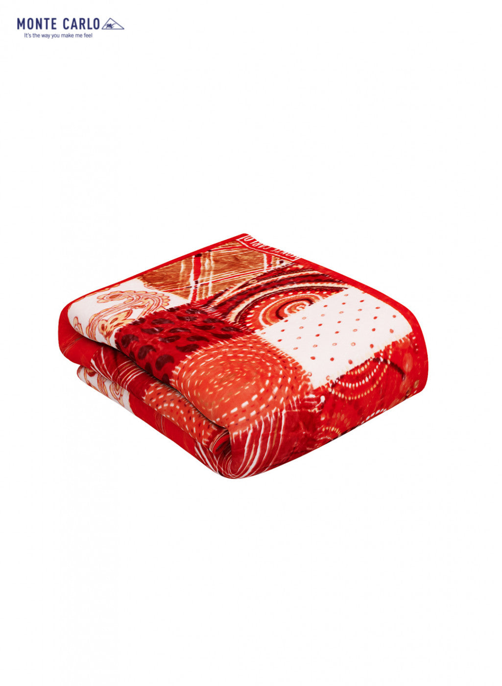 Double Bed Multicolor Mink Blanket - 2 Ply