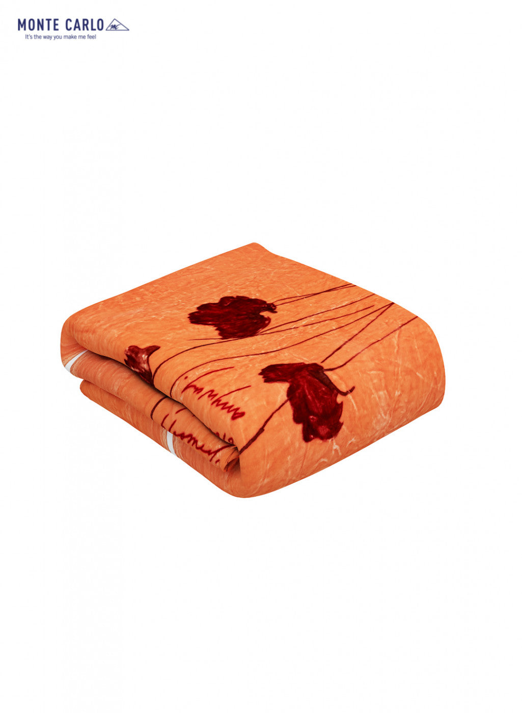 Double Bed Multicolor Mink Blanket - 1 Ply