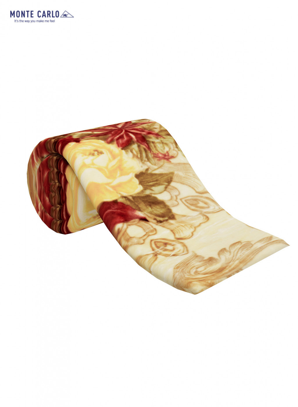 Single Bed Multicolor Mink Blanket - 2 Ply