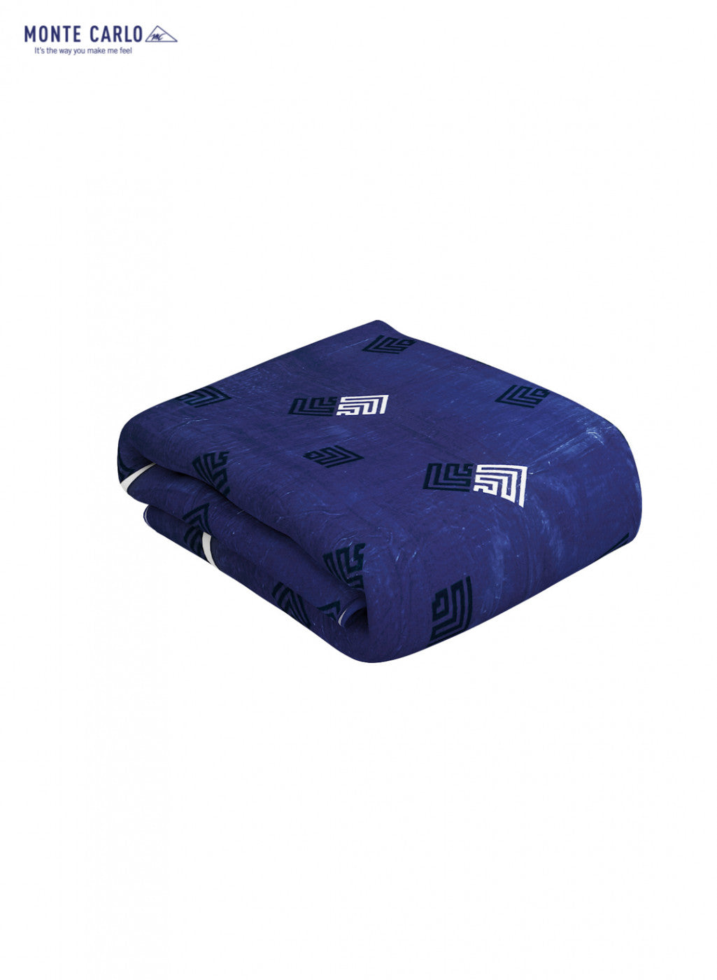 Printed Mink Double Blanket for AC Room -1 Ply