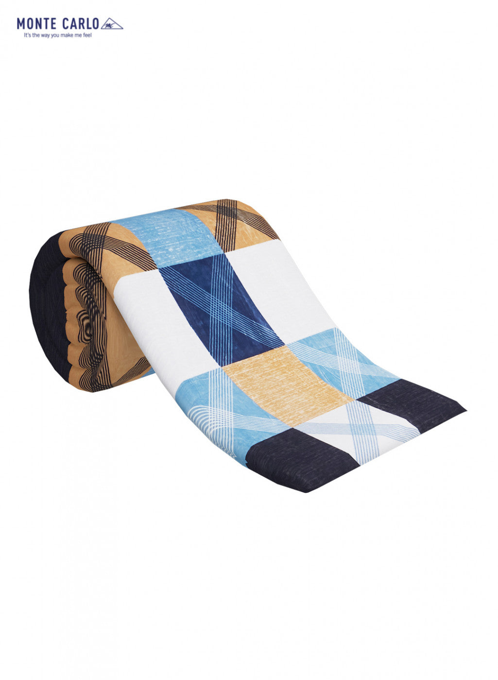 Printed Mink Double Blanket for AC Room -1 Ply