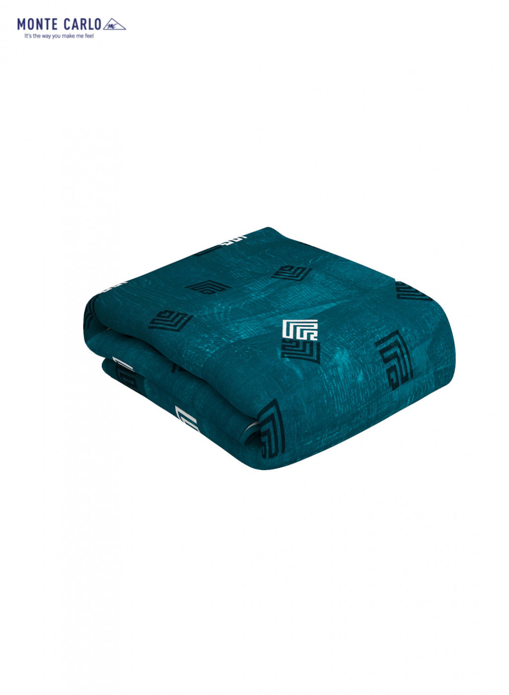 Printed Mink Double Blanket for AC Room -1 Ply