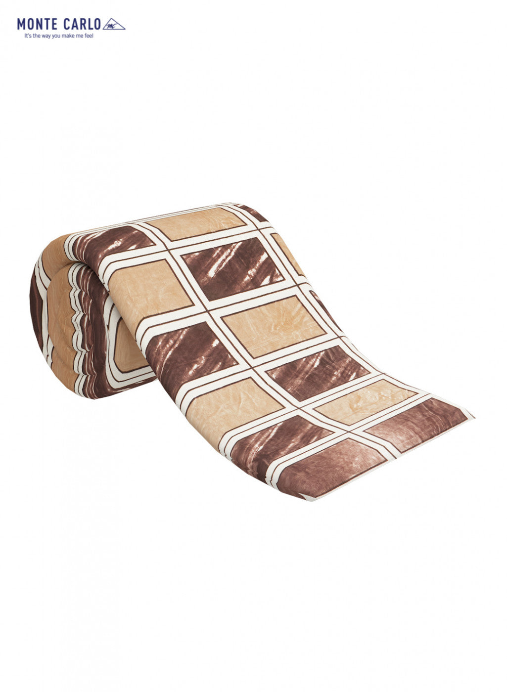 Printed Mink Single Blanket for AC Room -1 Ply