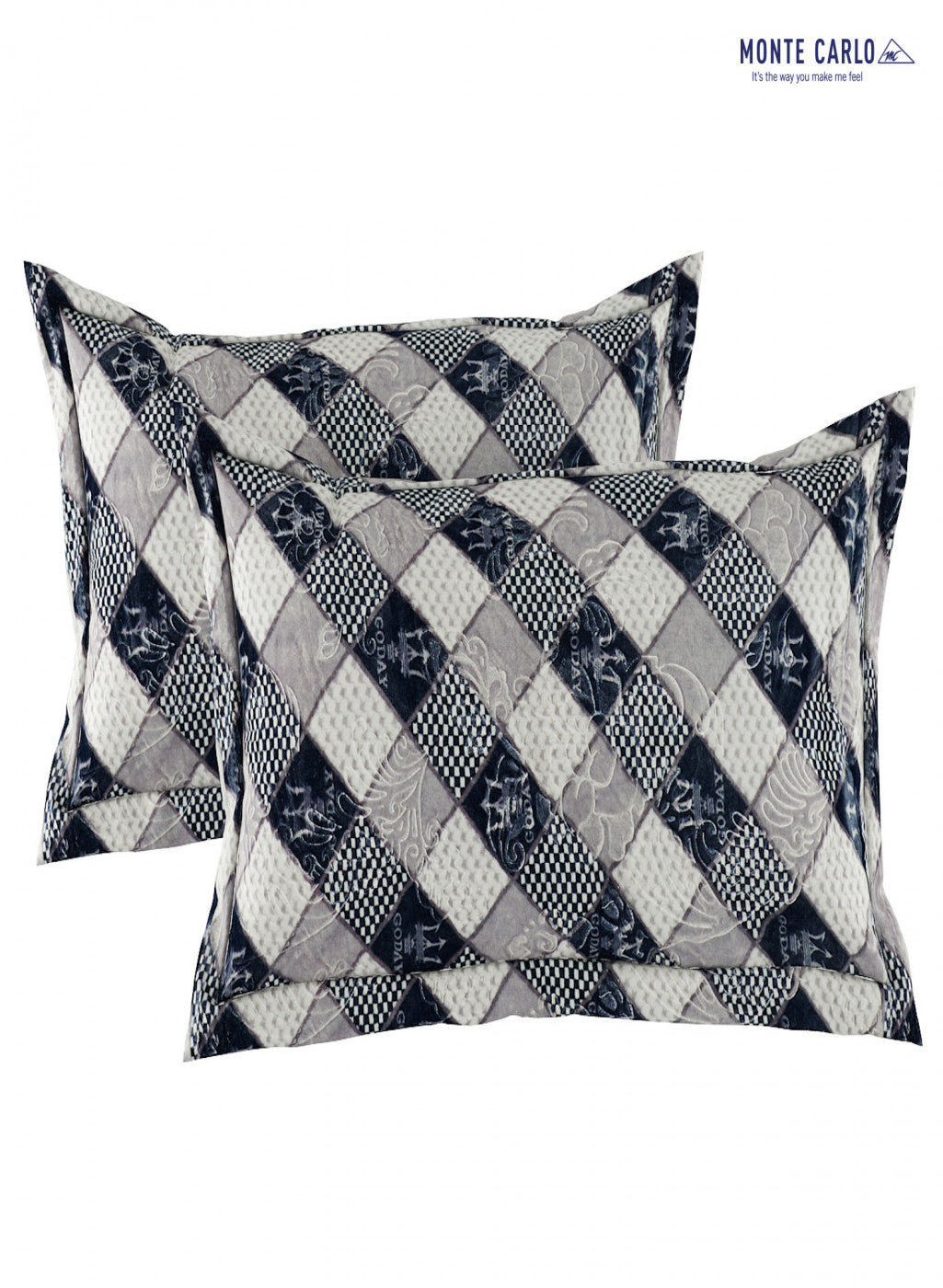 Multicolor 300 GSM Bedsheet with 2 Pillow Covers (Camila)