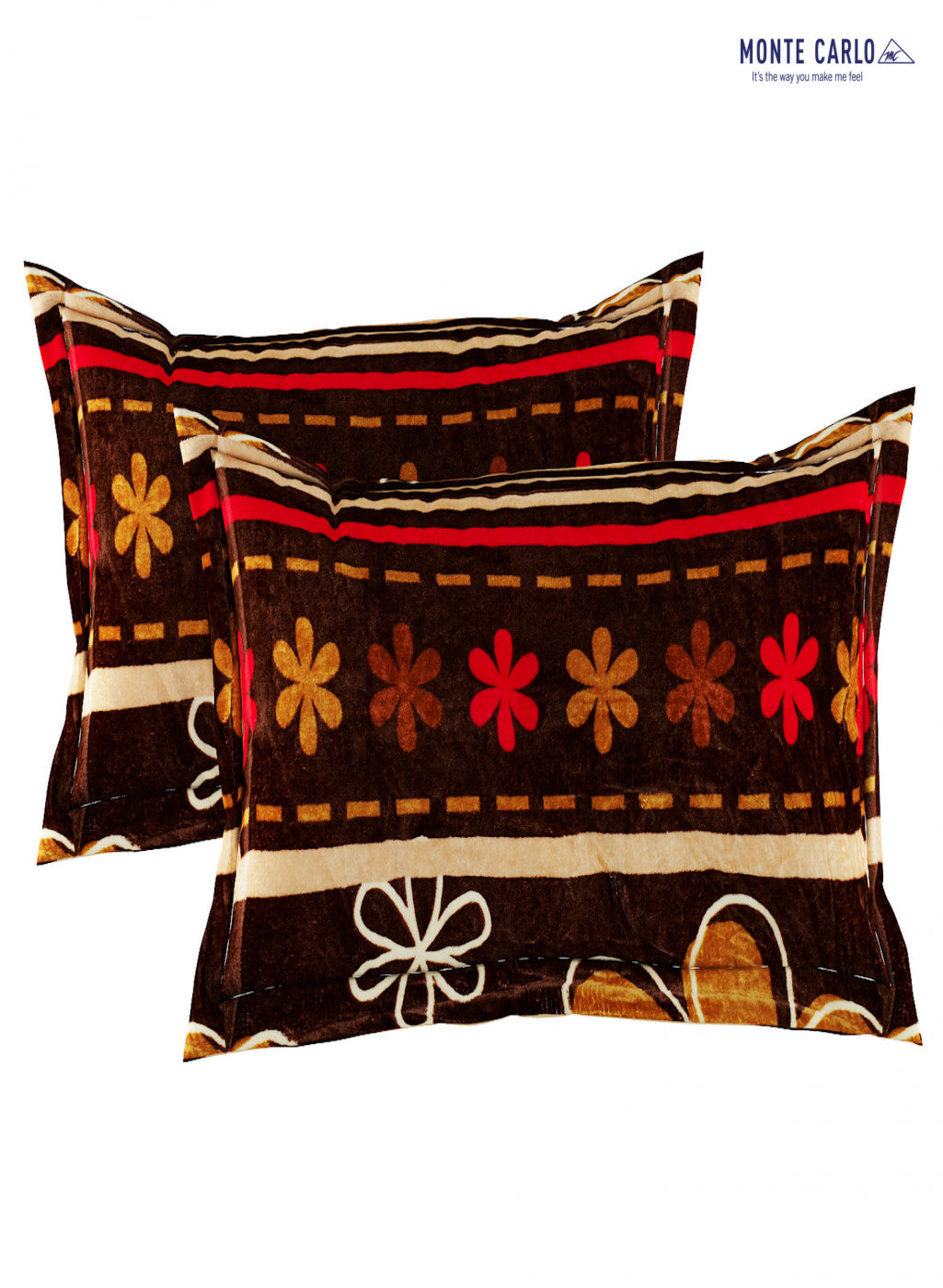 Multicolor 250 GSM Bedsheet with 2 Pillow Covers (Juhi)