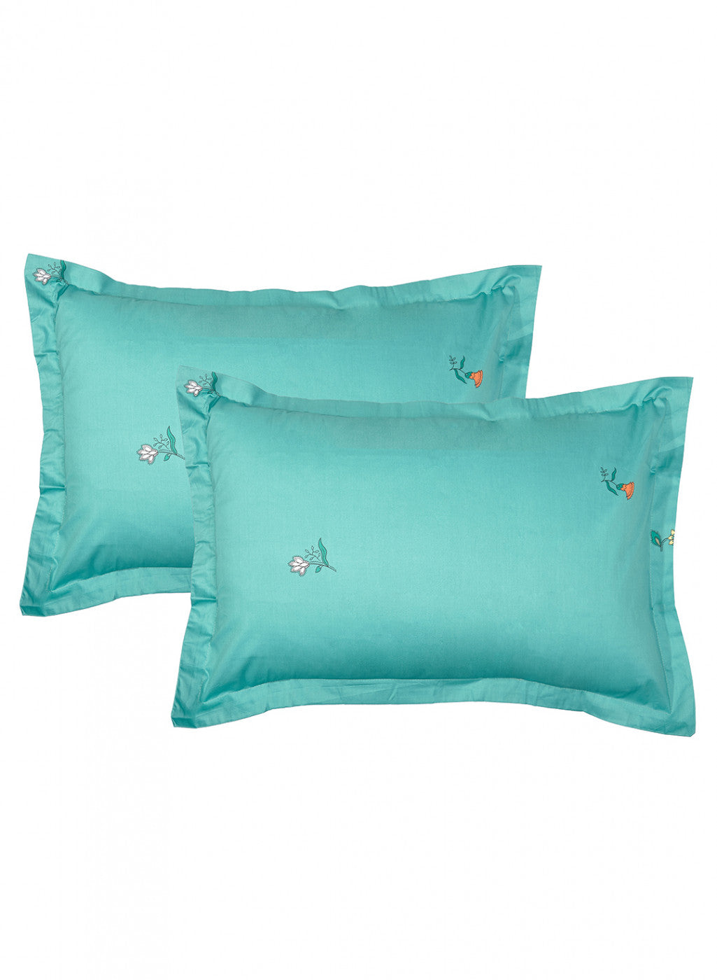 Multicolor 128 TC Bedsheet with 2 Pillow Covers (Romance)