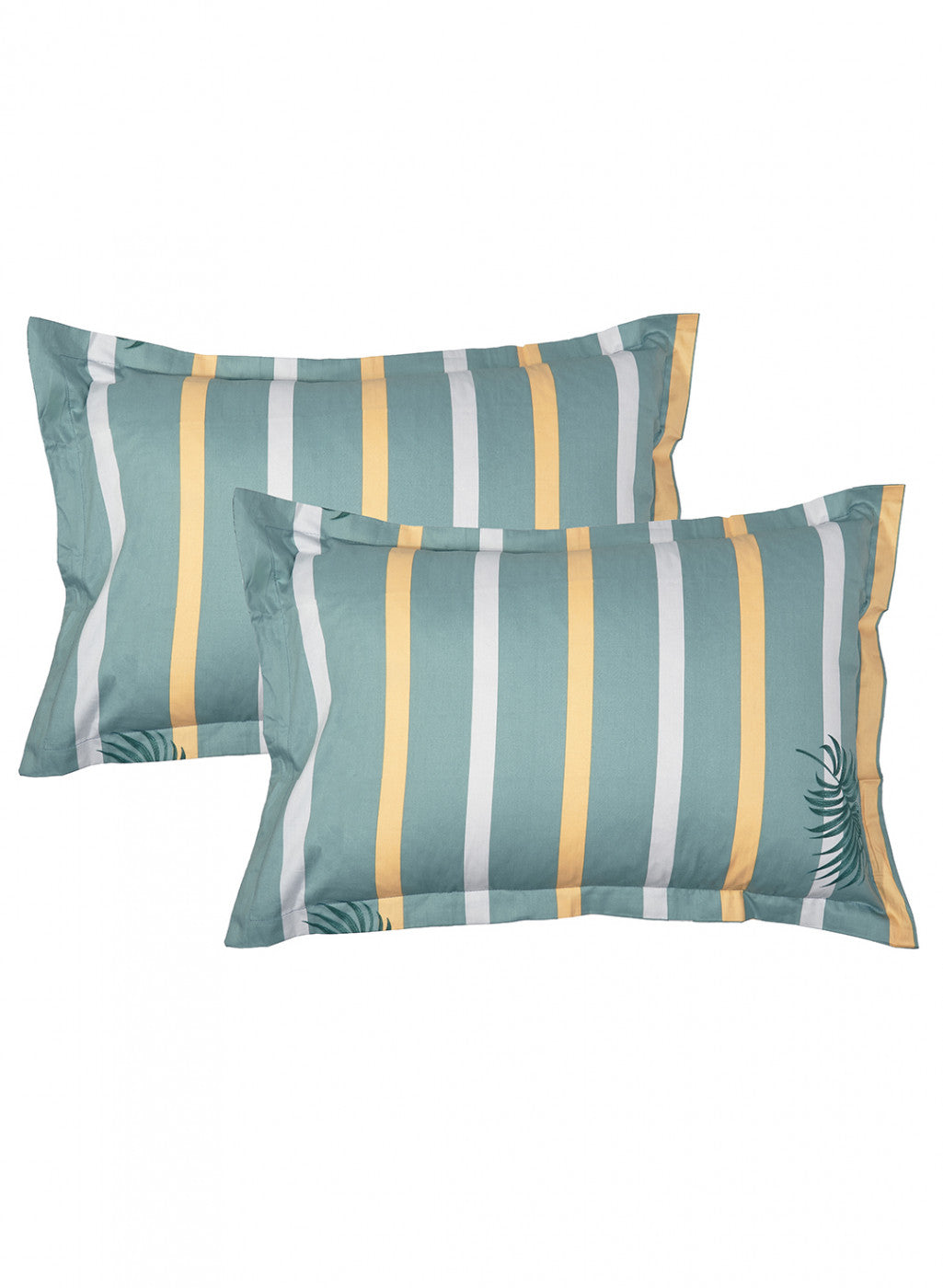 Multi Color 128/68 TC Bedsheet with 2 Pillow Covers