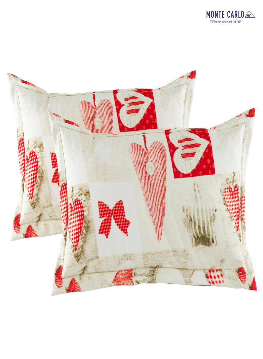 Multicolor 300 GSM Bedsheet with 2 Pillow Covers (Sabina)