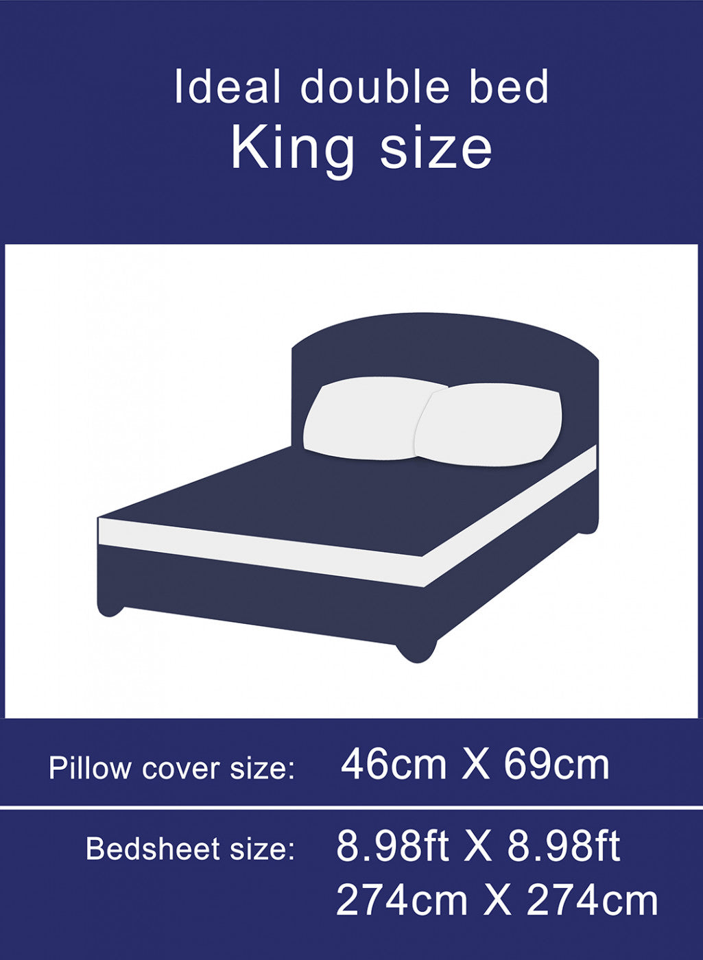 Multi Color 200 TC Bedsheet with 2 Pillow Covers
