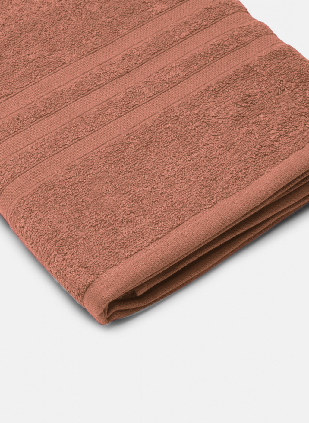 Brown Cotton 525 GSM Bath Towel