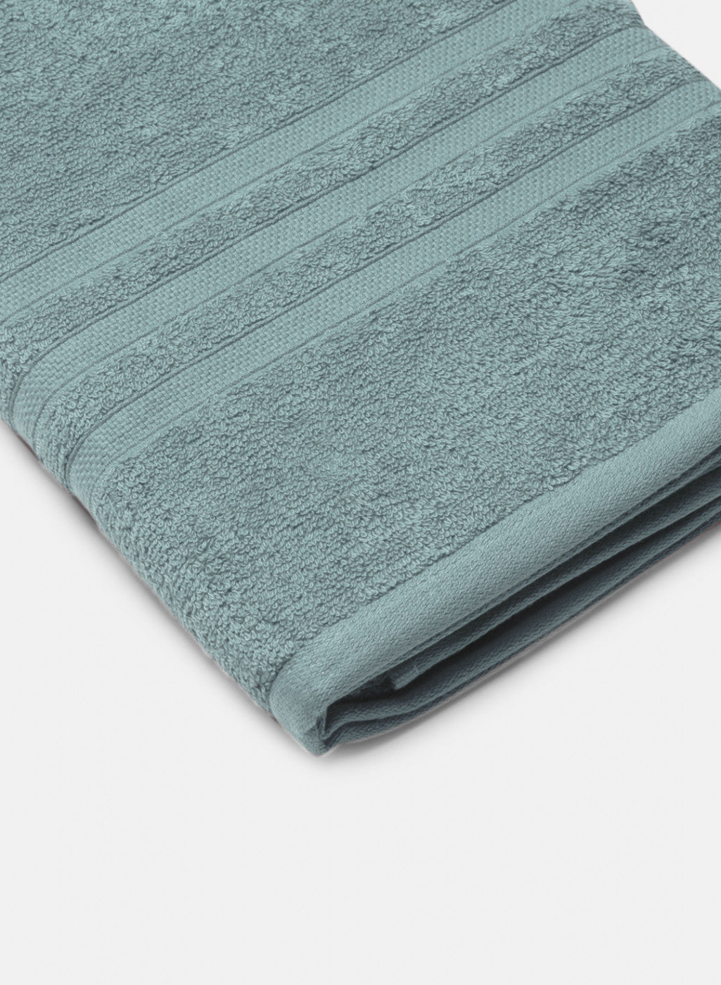 Blue Cotton 525 GSM Bath Towel