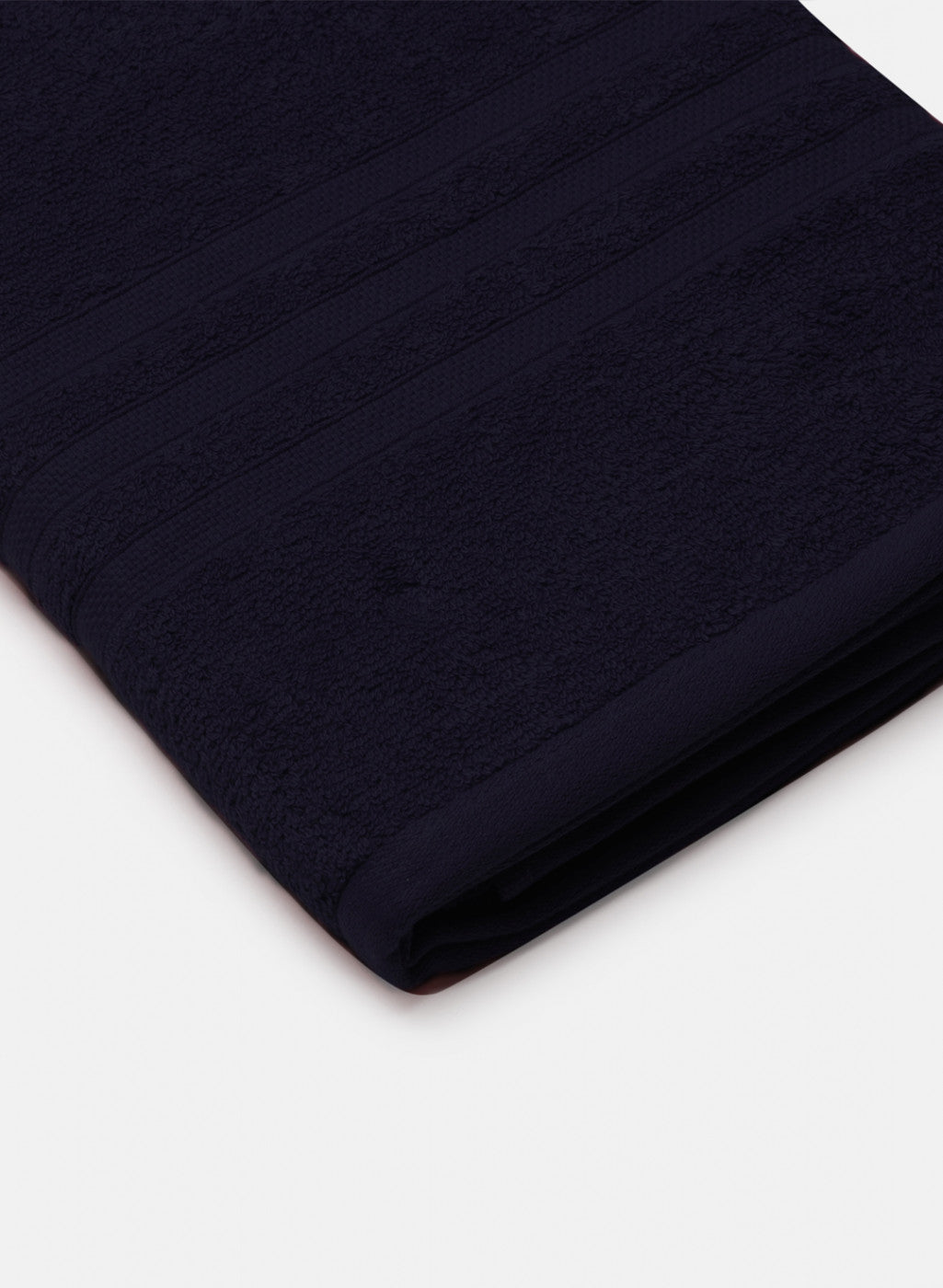 Navy Blue Cotton 525 GSM Bath Towel