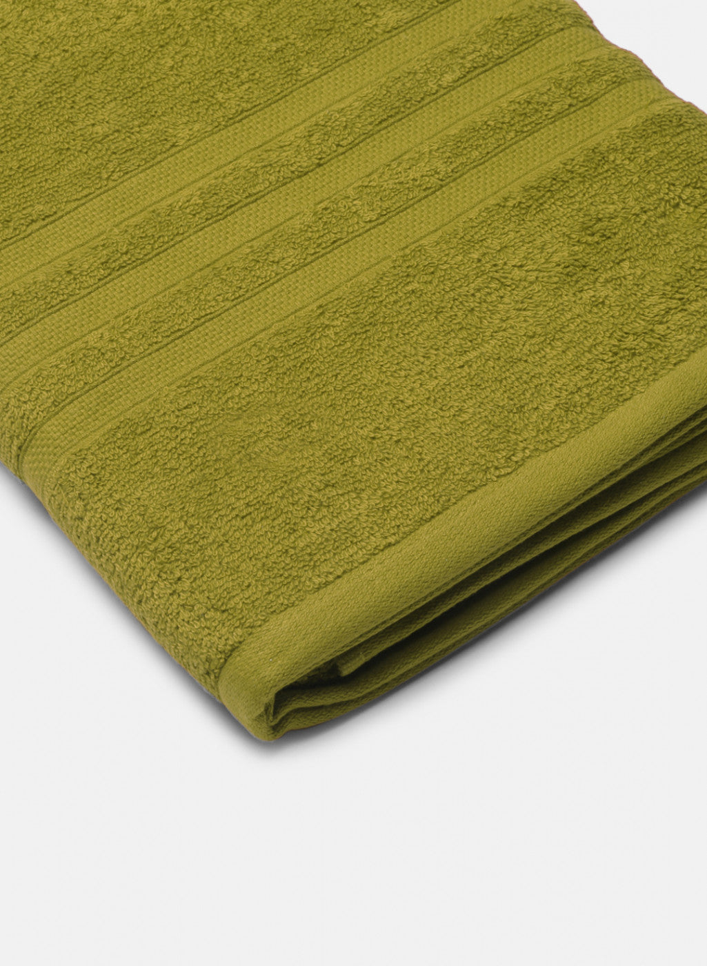 Green Cotton 525 GSM Bath Towel
