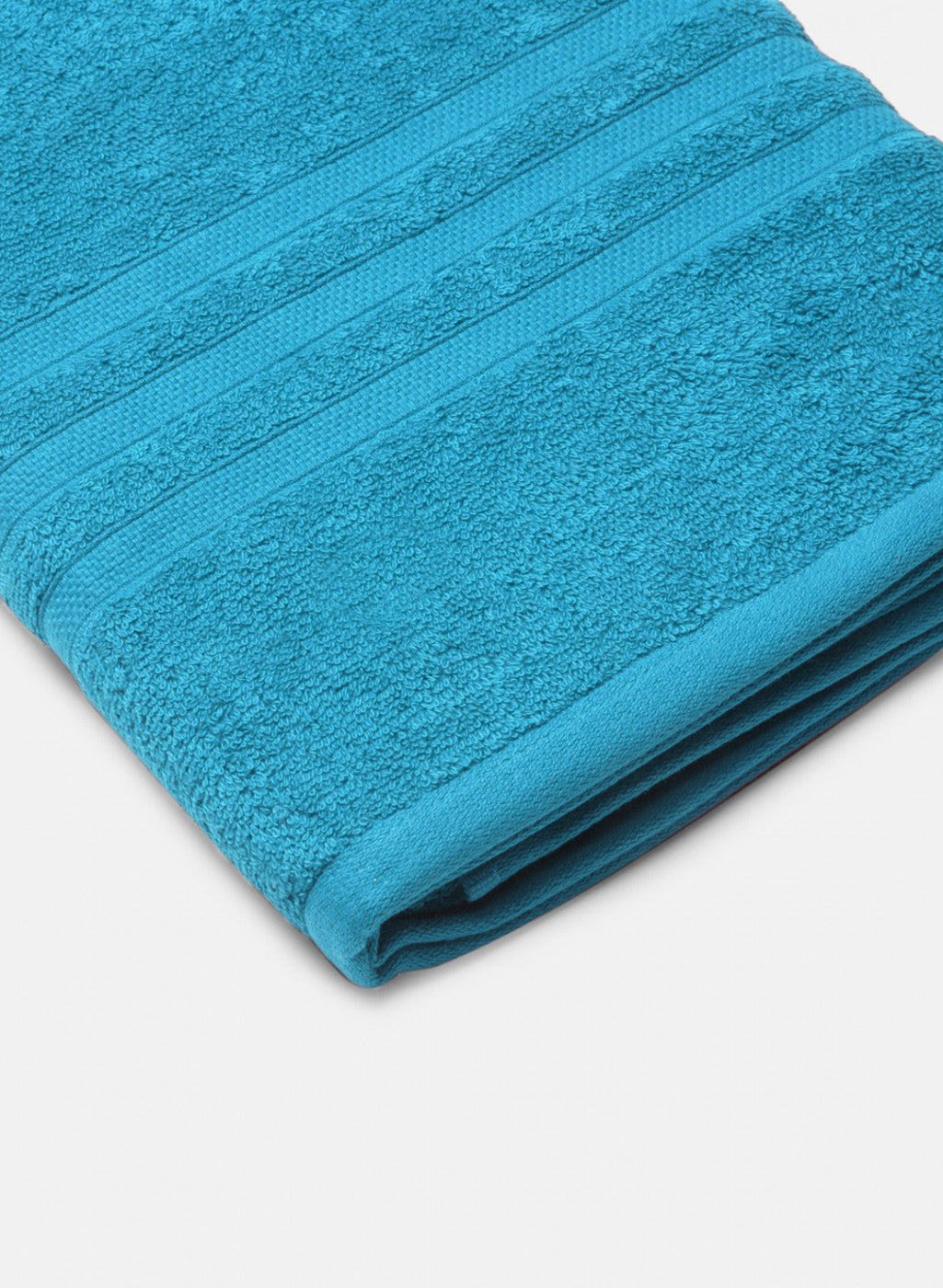 Blue Cotton 525 GSM Bath Towel