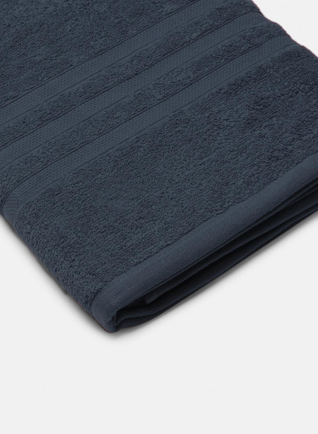 Navy Blue Cotton 525 GSM Bath Towel
