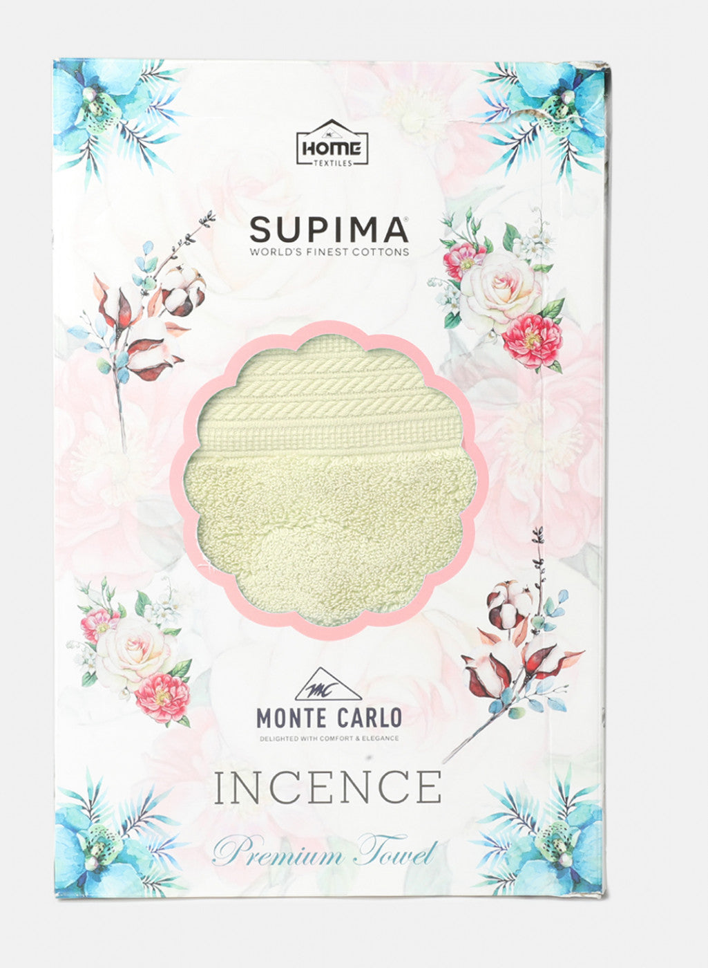 Yellow Cotton 650 GSM Bath Towel