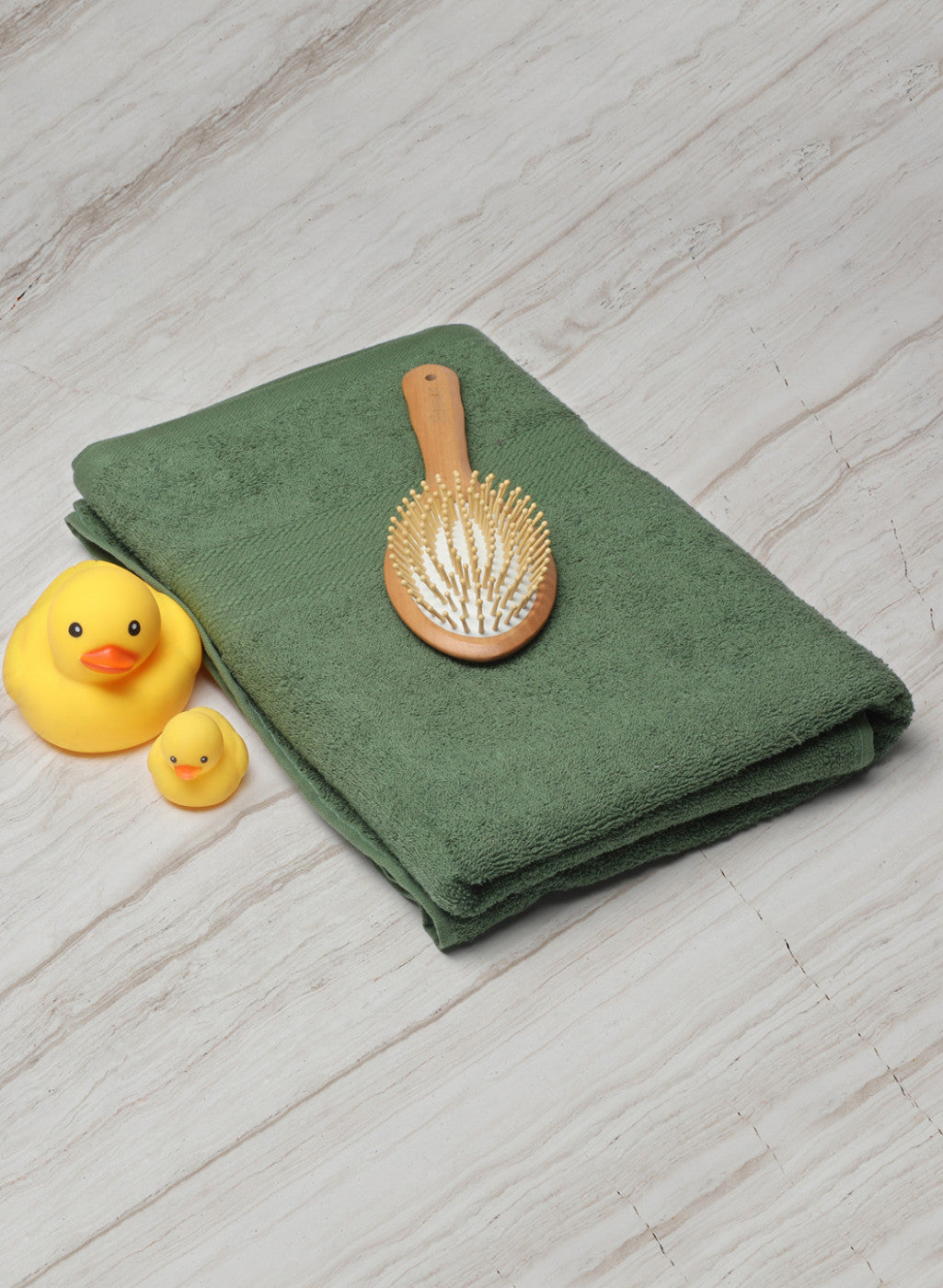 Olive Cotton 400 GSM Bath Towel