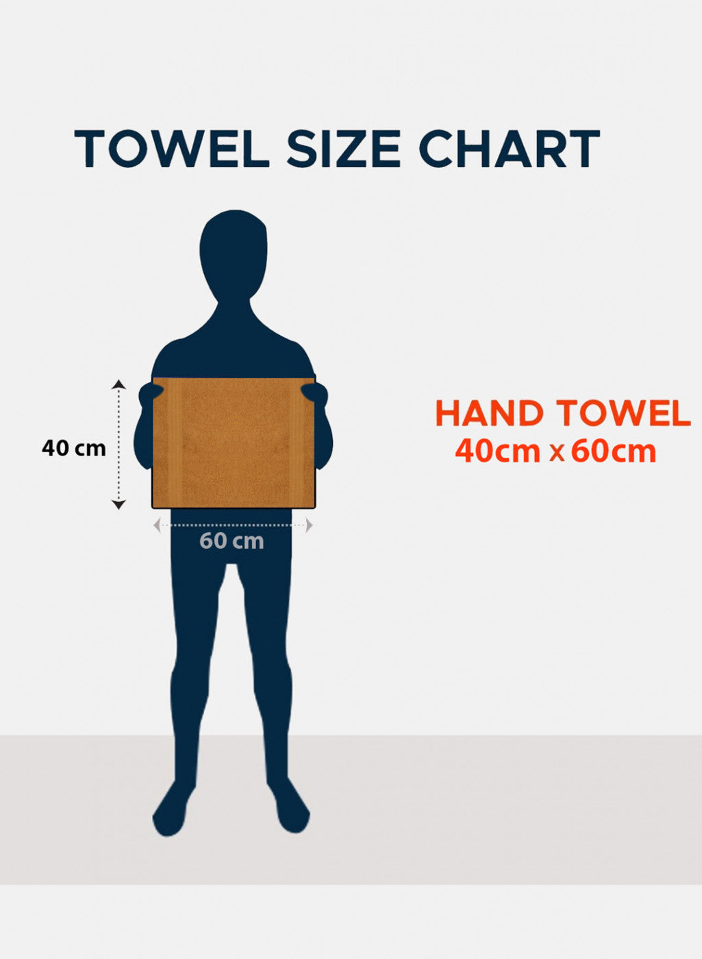 Mustard Cotton 400 GSM Hand Towels (Pack of 2)