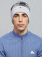 Men Grey Self Design Cap