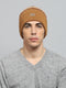 Men Rust Self Design Cap
