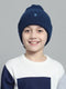 Kids Blue Self Design Cap