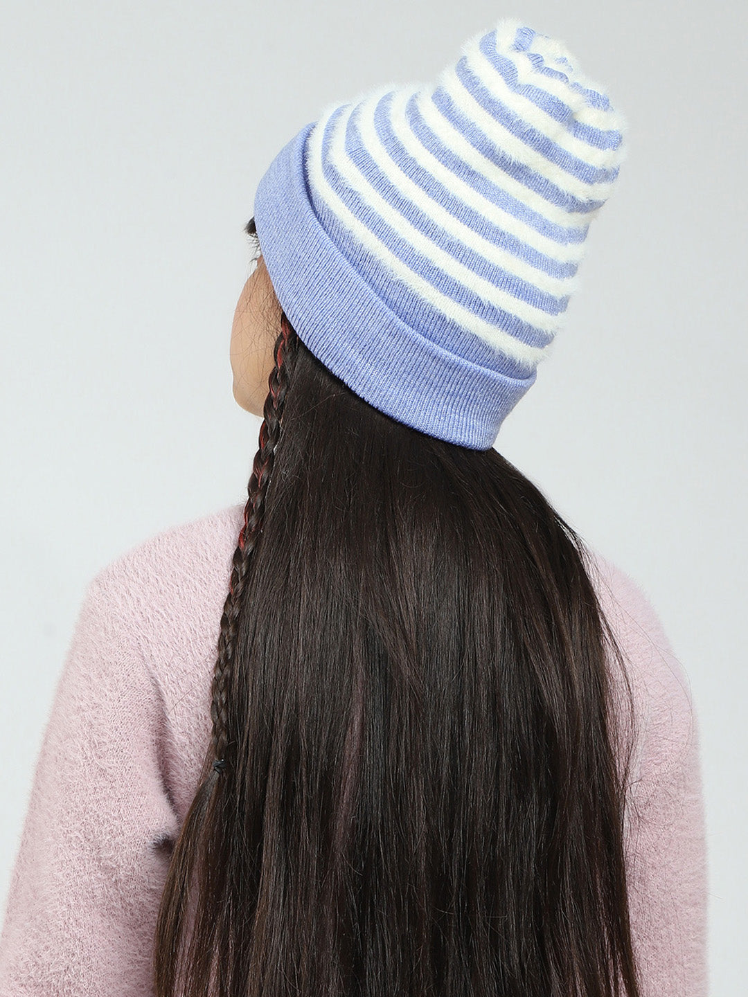 Kids Blue Self Design Cap