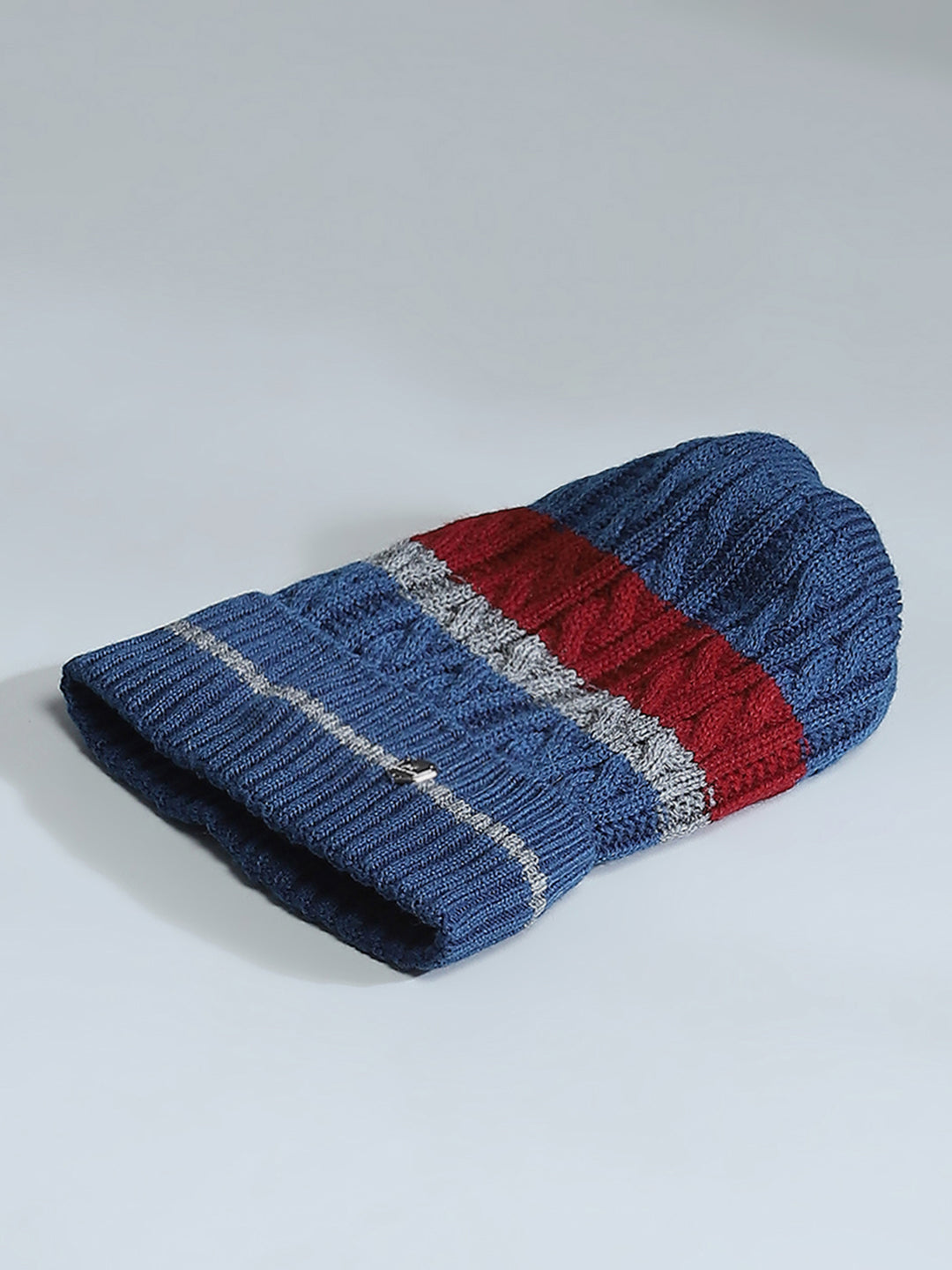 Kids Blue Self Design Cap