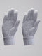 Men Grey Self Design Gloves