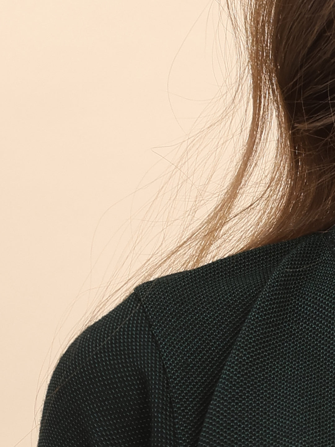 Women Green Printed Round Neck Full Sleeve 3 Pc Kurti Set for Winter