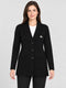 Women Black Solid V Neck Full Sleeve Cardigan