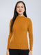Women Mustard Solid Turtle Neck Full Sleeve Sceavy
