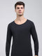 Monte Carlo Men Solid Round Neck Full Sleeve Thermal Vest
