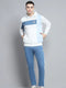 Monte Carlo Men Solid Hooded Full Sleeve Tracksuit