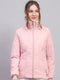 Monte Carlo Women Solid High Neck Full Sleeve Puffer Jacket