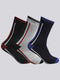 Monte Carlo Men Pure Cotton Calf Length Socks (Pack of 3)