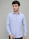 Monte Carlo Men Solid Collar Full Sleeve Shirt