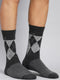 Monte Carlo Men Pure Cotton Calf Length Socks (1 Pair)
