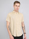 Monte Carlo Men Solid Polo Collar Half Sleeve Shirt