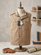 Monte Carlo Men Solid Khaki Sleeveless Winter Jacket for Police