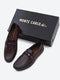 Men Brown Slip on Leather Loafers