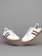 Monte Carlo White Smart Lace-Up Casual Sneakers for Men