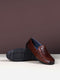 Men Brown Slip on Genuine Leather Loafers