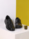 Men Black Lace Up Genuine Leather Formal Shoes