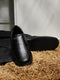 Monte Carlo Black Comfort Slip on Formal Shoes for Men