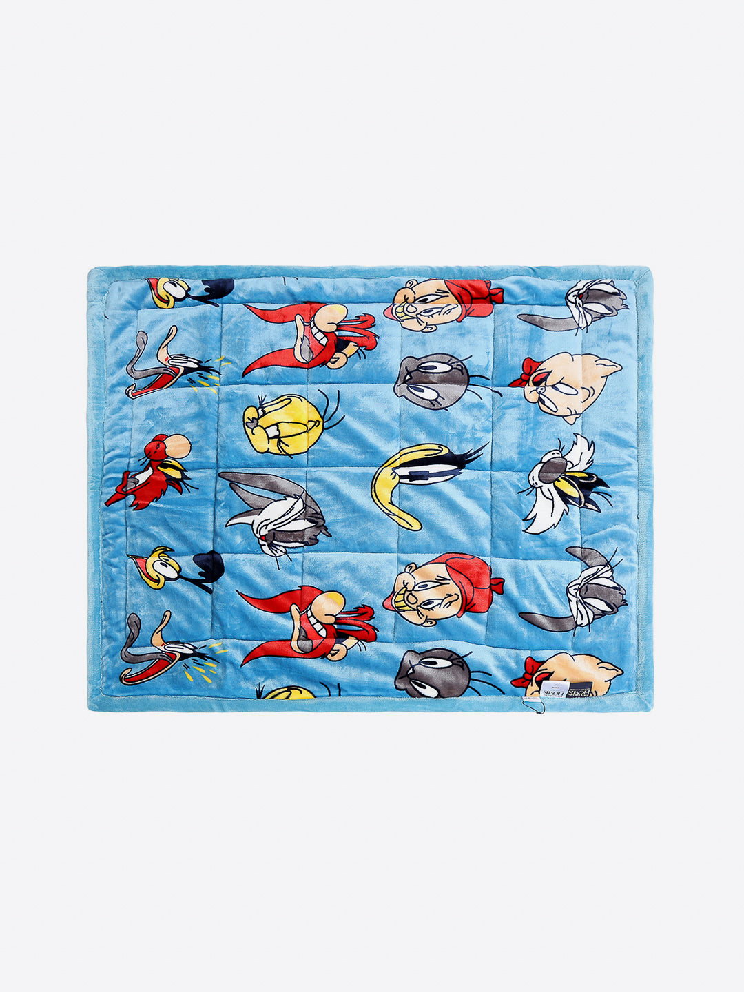 Printed Baby Blanket 3 Ply, 1609 GSM 5Pcs Set (1 Baby Comforter, 1 Bedsheet, 1 Neck Pillow & 2 Bolster)