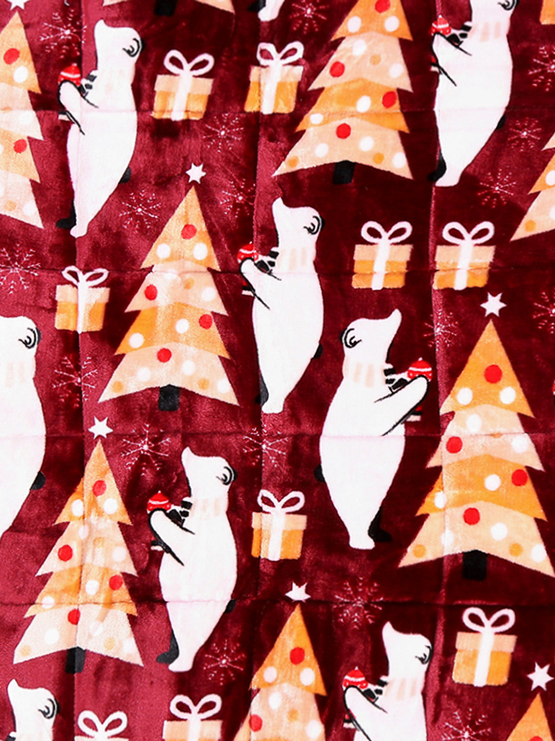 Printed Baby Blanket 3 Ply, 1609 GSM 5Pcs Set (1 Baby Comforter, 1 Bedsheet, 1 Neck Pillow & 2 Bolster)