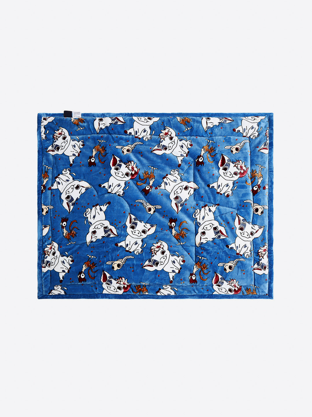 Printed Baby Blanket 3 Ply, 1609 GSM 5Pcs Set (1 Baby Comforter, 1 Bedsheet, 1 Neck Pillow & 2 Bolster)