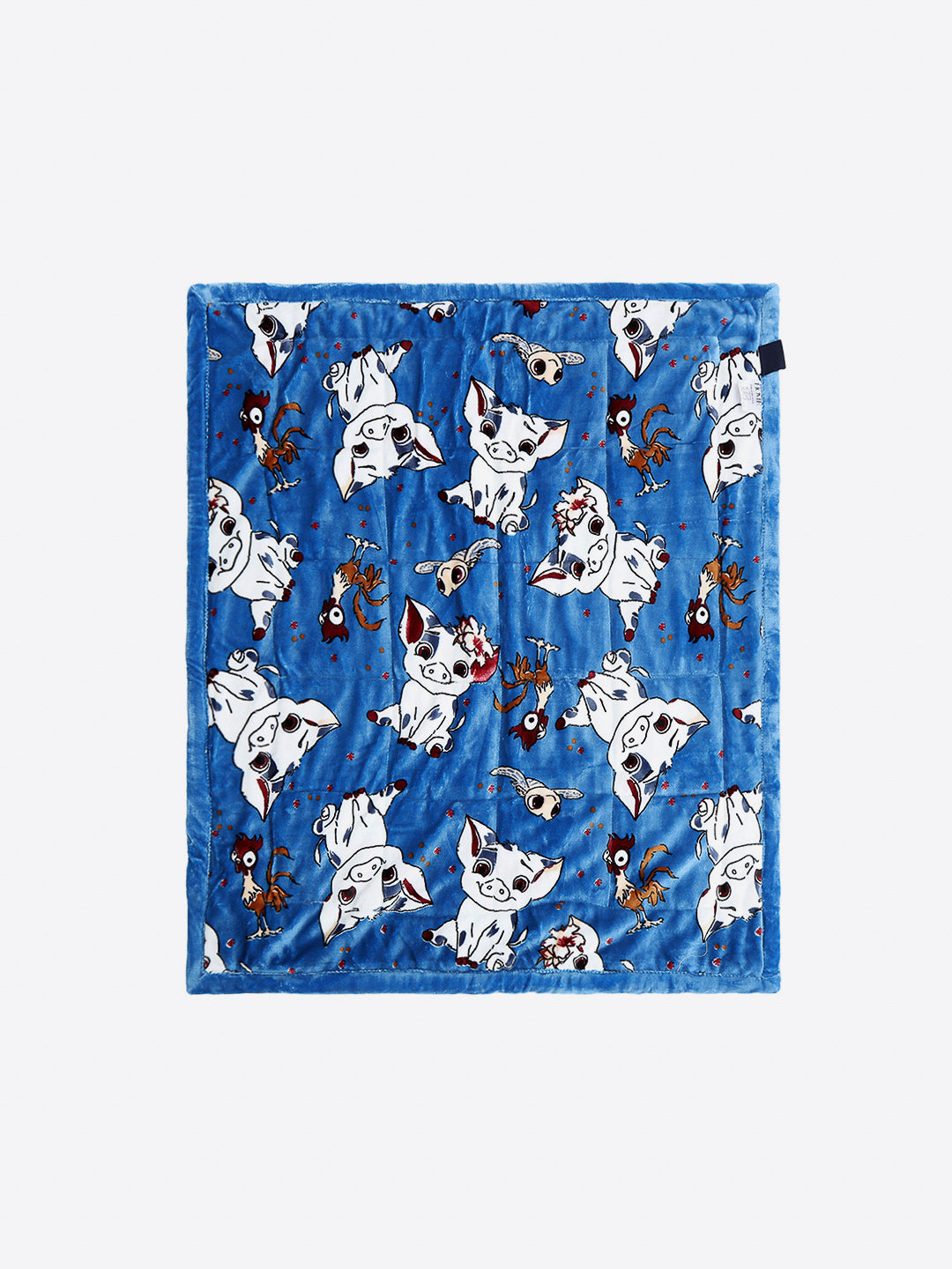 Printed Baby Blanket 3 Ply, 1609 GSM 5Pcs Set (1 Baby Comforter, 1 Bedsheet, 1 Neck Pillow & 2 Bolster)