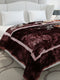 Floral Printed Double Bed 2 Ply, 947 GSM Blanket for Heavy Winter - (Bandhan) with Fragrance