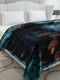 Floral Printed Double Bed 2 Ply, 947 GSM Blanket for Heavy Winter - (Bandhan) with Fragrance